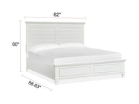 Charleston - Complete Panel Bed