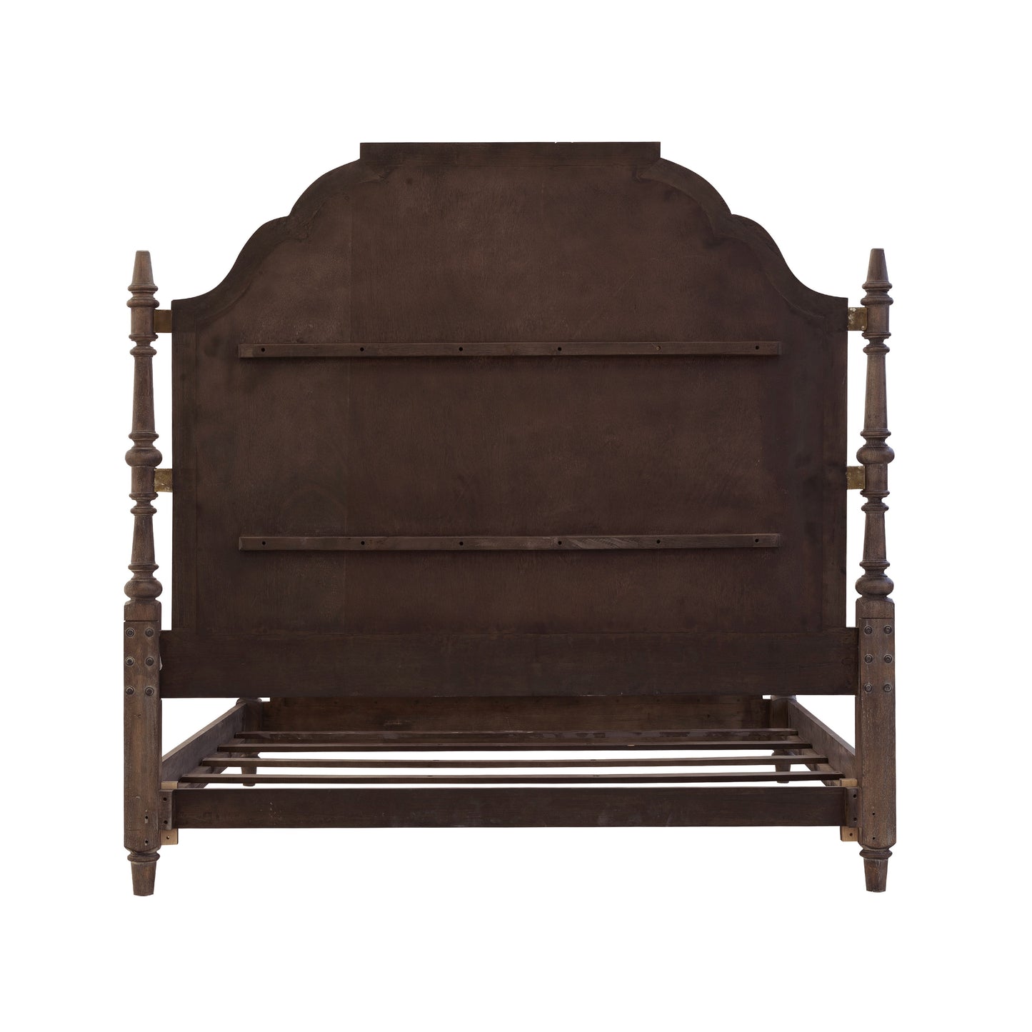 Revival Row - Queen Panel Bed - Brown