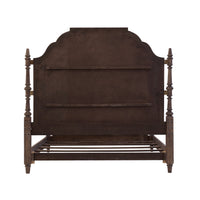 Revival Row - King Panel Bed - Brown