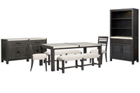 Plum Creek - 7 Piece Rectangular Dining Table Set