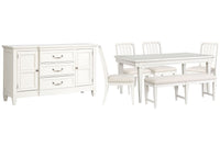 Willowbrook - Extendable Rectangular Dining Table Set