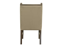 Silver - Upholstered Chair (Set of 2) - Ivory / Brown