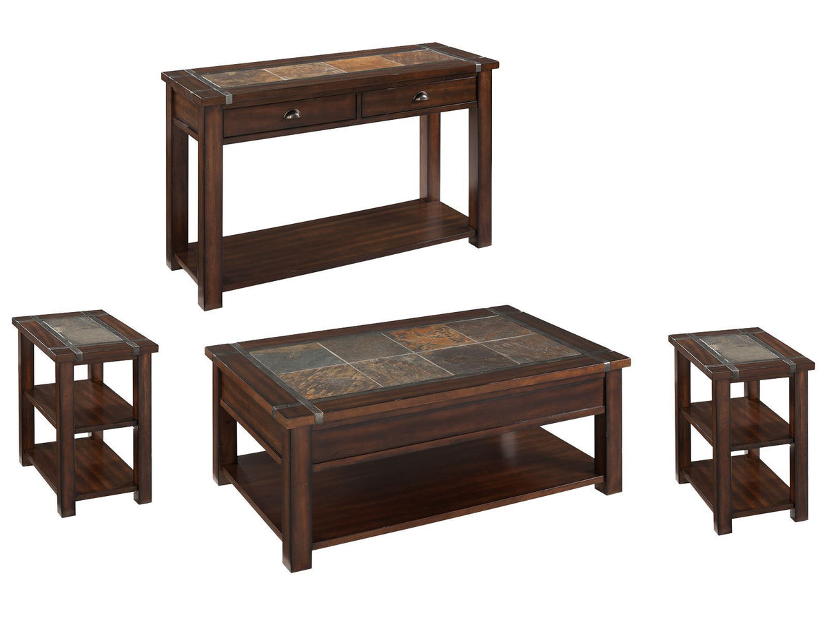 Roanoke - Rectangular Lift Top Cocktail Table Set