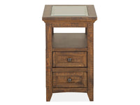 Bay Creek - Chairside End Table - Toasted Nutmeg