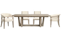 Braelyn - Extendable Trestle Dining Table Set