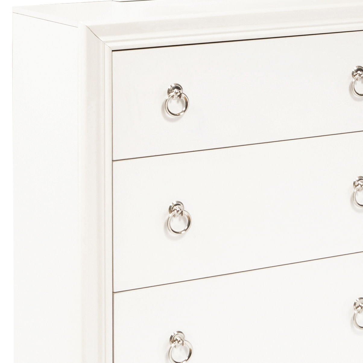 Bella White - Kids 6-Drawer Dresser - White