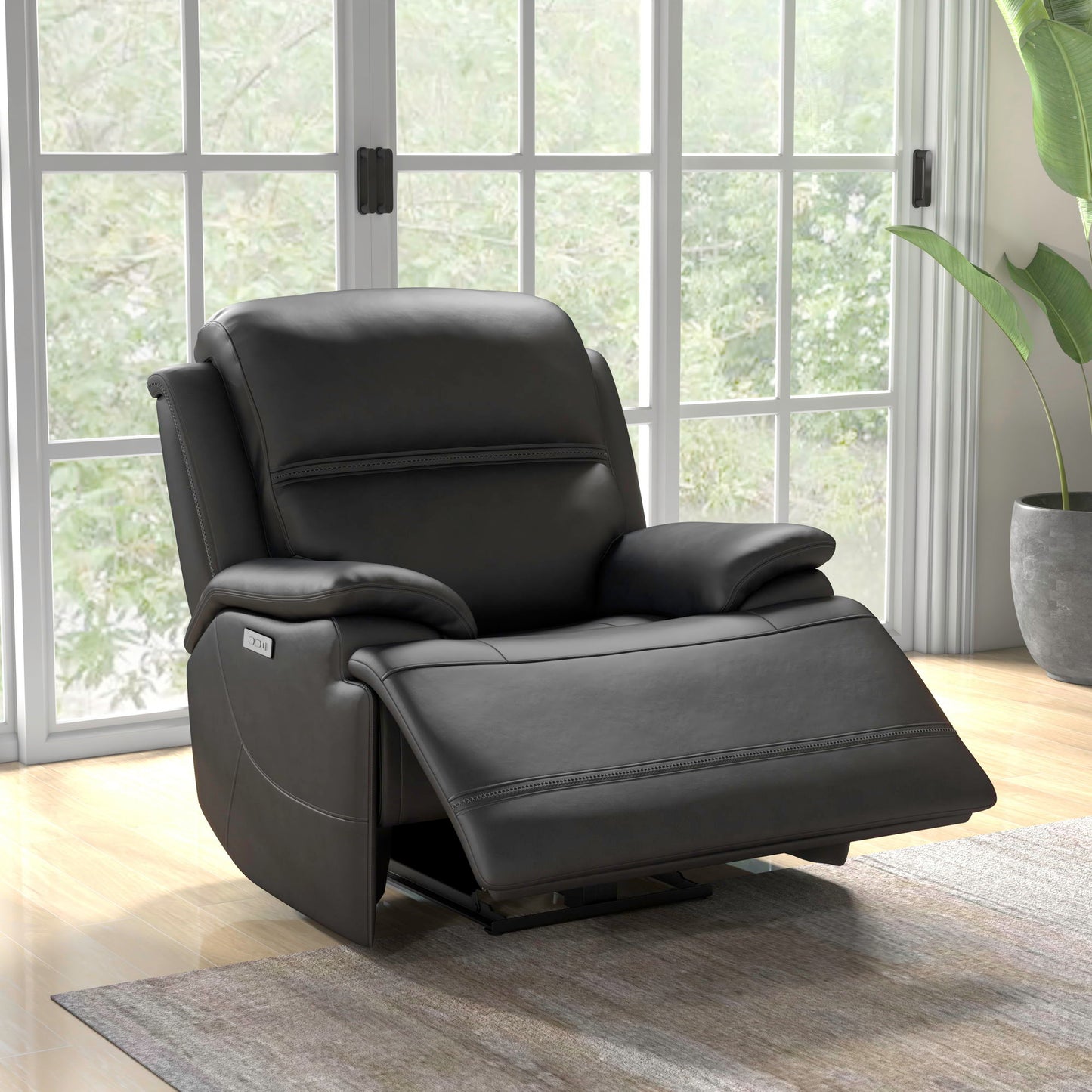 Bentley - Swivel Glider Recliner P2 - Graphite