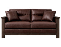 Walnut - Loveseat