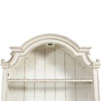 Magnolia Manor - Credenza Hutch - White