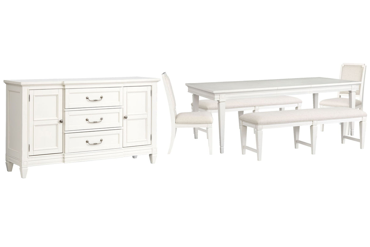 Willowbrook - Extendable Rectangular Dining Table Set