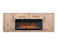 Balam - Wall Unit With Electric Fireplace Insert