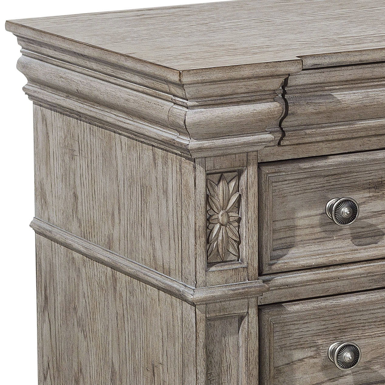 Kingsbury - 4 Drawer Bachelor's Chest - Gray