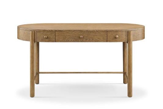 Hadleigh Brown - Oval Writing Desk - Honey