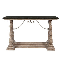 Pulaski Accents - Marble Top Console Table - Multi