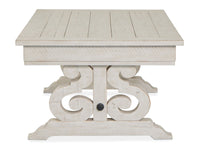 Bronwyn - Rectangular Cocktail Table - Alabaster