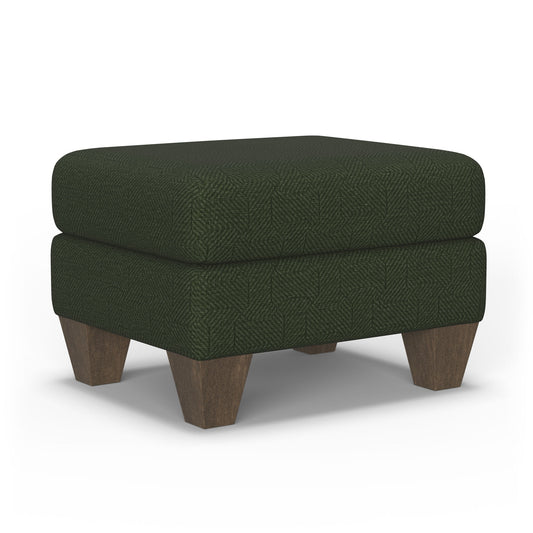 Moxy - Fabric Ottoman, Square Tapered Legs