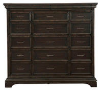 Caldwell - 17 Drawer Master Chest - Smoked Molasses
