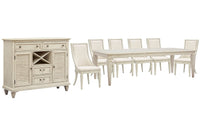Newport - 8 Piece Extendable Rectangular Dining Table Set