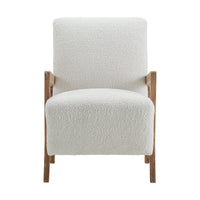 Enzo - Accent Chair - Sheep Skin White (3A Packaging)