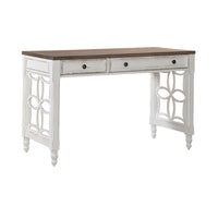 Magnolia Manor - L Writing Desk - Antique White