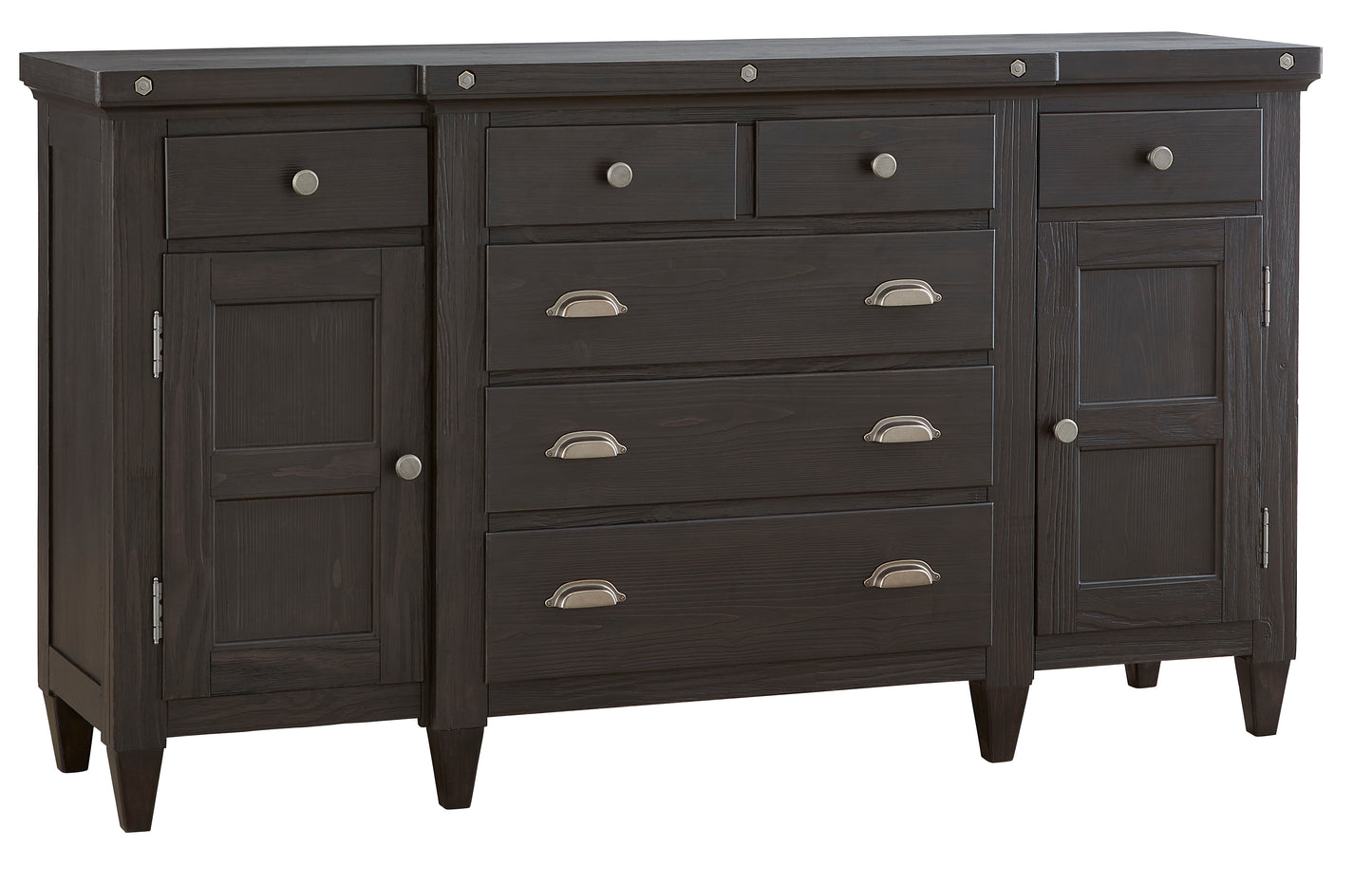 Sierra - Drawer Dresser - Obsidian