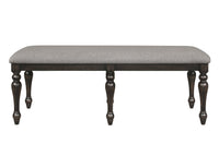 Hilara - Bench - Gray & Charcoal