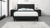 Jenn - Upholstered Bed With Decking Board Set