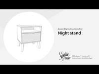 Fordmont - Auburn - One Drawer Night Stand