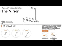 Baystorm - Bedroom Mirror - Gray