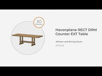 Havonplane - Rectangular Dining Room Extension Table