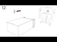 Neilsville - Five Drawer Chest - Whitewash